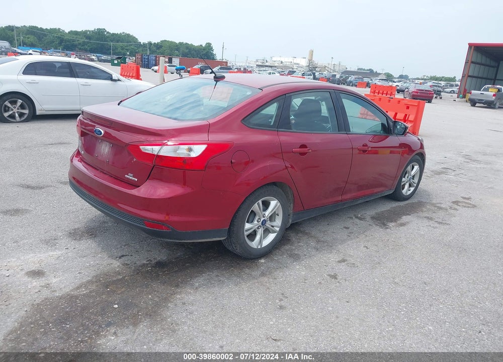 2014 FORD FOCUS SE VIN: 1FADP3F27EL106772