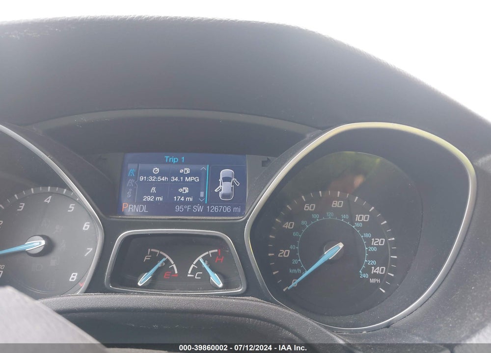 2014 FORD FOCUS SE VIN: 1FADP3F27EL106772