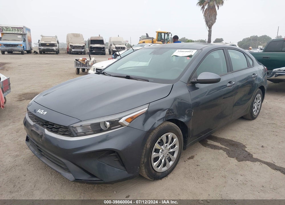 2022 KIA FORTE FE VIN: 3KPF24AD7NE426036