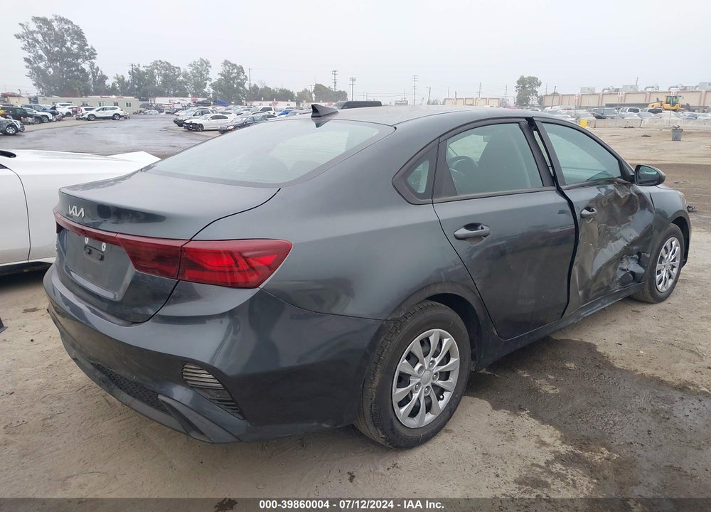 2022 KIA FORTE FE VIN: 3KPF24AD7NE426036
