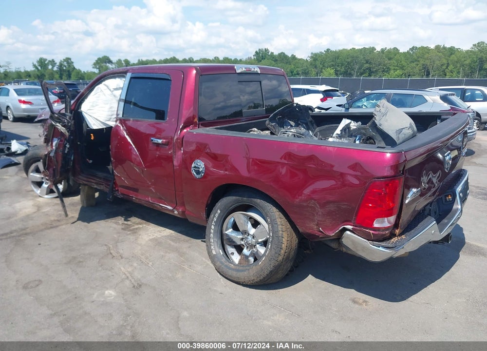 2018 RAM 1500 BIG HORN 4X4 5'7 BOX VIN: 3C6RR7LT5JG197473