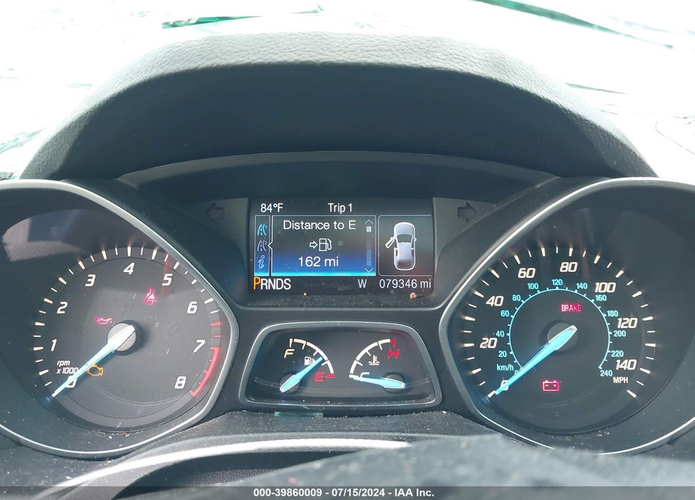 2016 FORD ESCAPE S VIN: 1FMCU0F73GUB19939