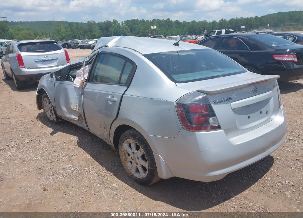 2011 NISSAN SENTRA 2.0SR VIN: 3N1AB6AP0BL659606