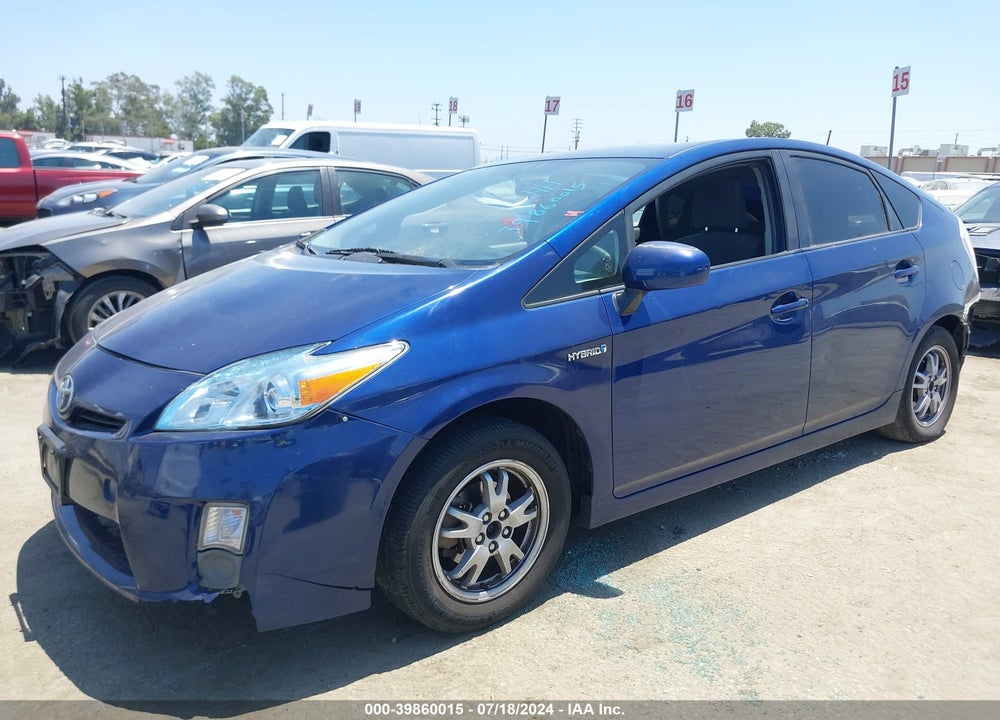2010 TOYOTA PRIUS II VIN: JTDKN3DUXA0069630