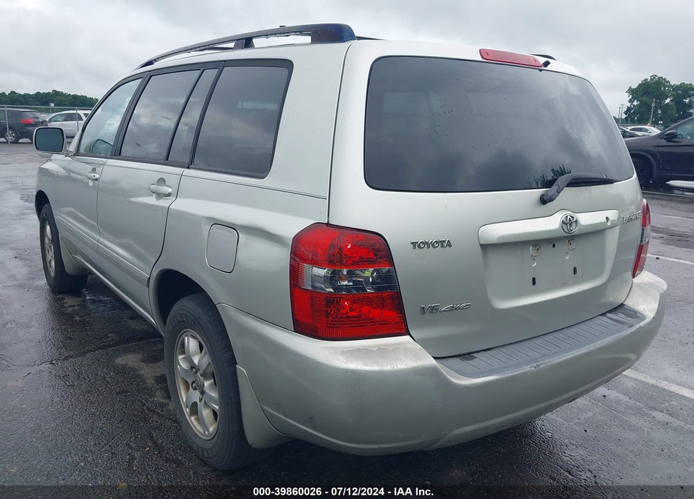 2005 TOYOTA HIGHLANDER V6 VIN: JTEEP21A950094077