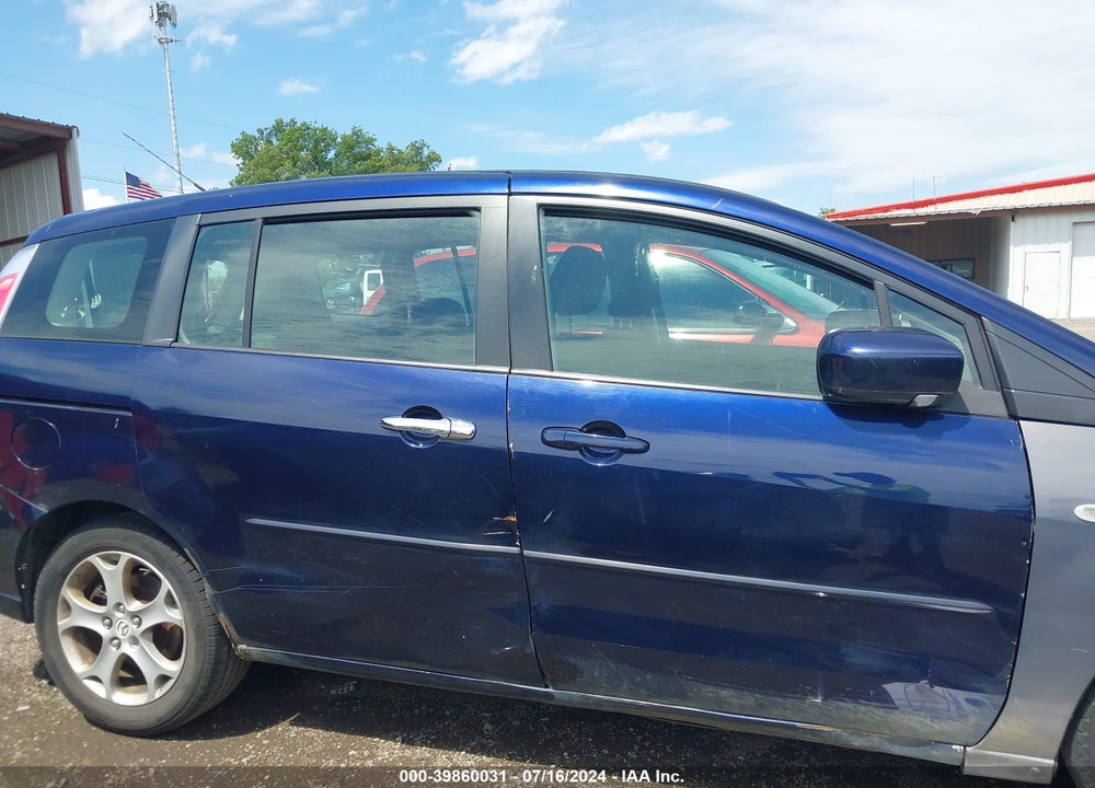 2009 MAZDA 5 SPORT VIN: JM1CR29L490343886