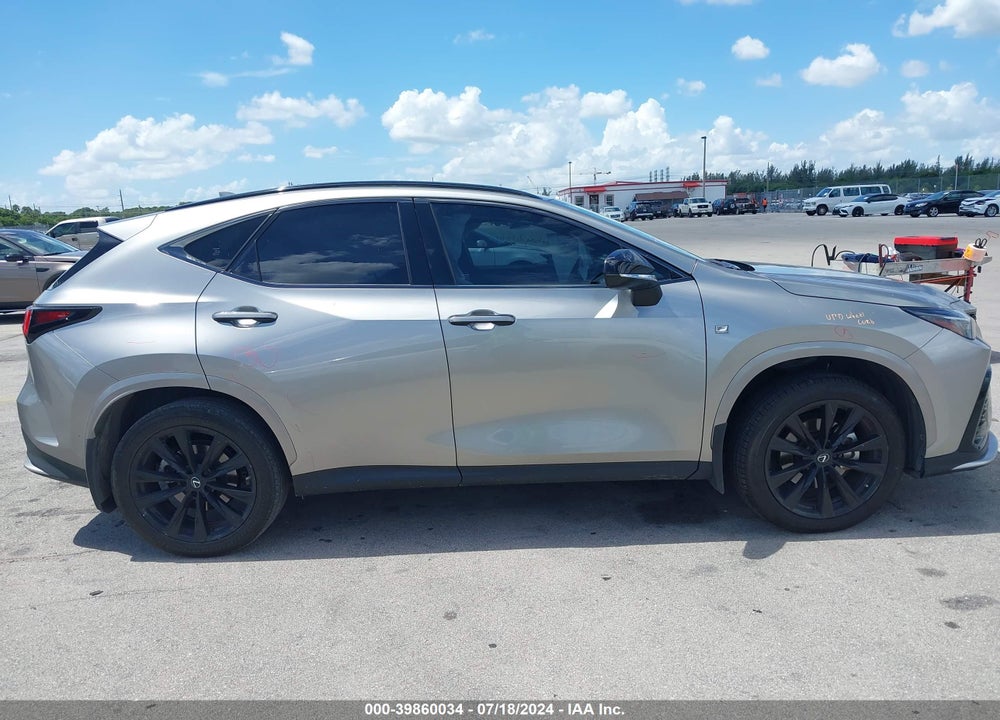2022 LEXUS NX 350 F SPORT HANDLING VIN: JTJKGCEZ3N5001938