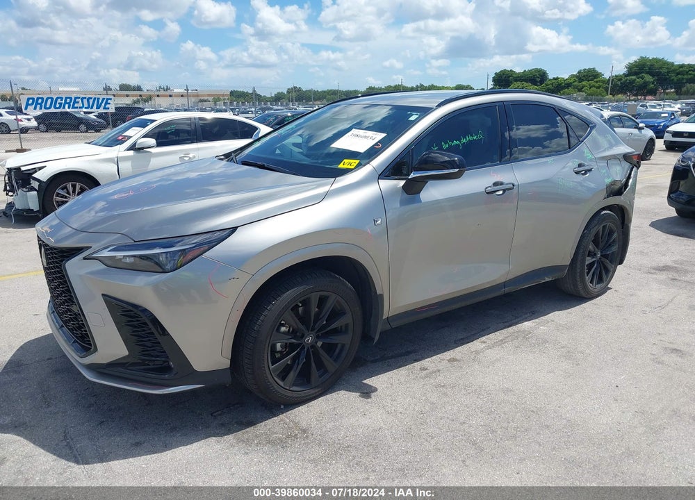 2022 LEXUS NX 350 F SPORT HANDLING VIN: JTJKGCEZ3N5001938
