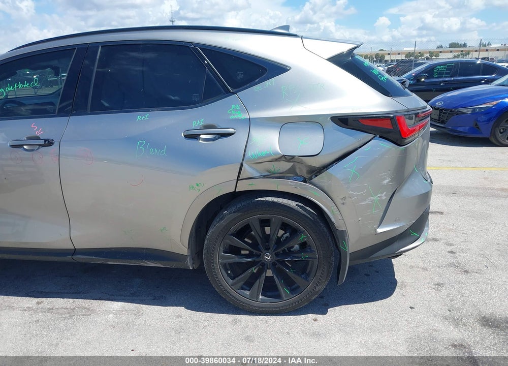 2022 LEXUS NX 350 F SPORT HANDLING VIN: JTJKGCEZ3N5001938