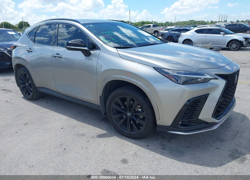 2022 LEXUS NX 350 F SPORT HANDLING VIN: JTJKGCEZ3N5001938
