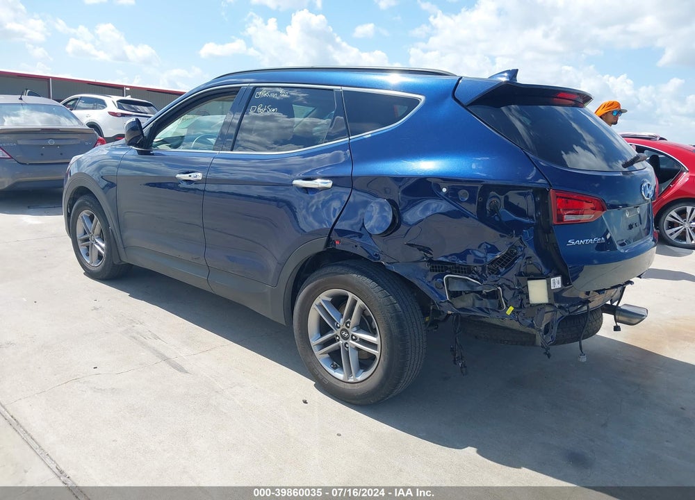 2017 HYUNDAI SANTA FE SPORT 2.4L VIN: 5XYZU3LBXHG491354