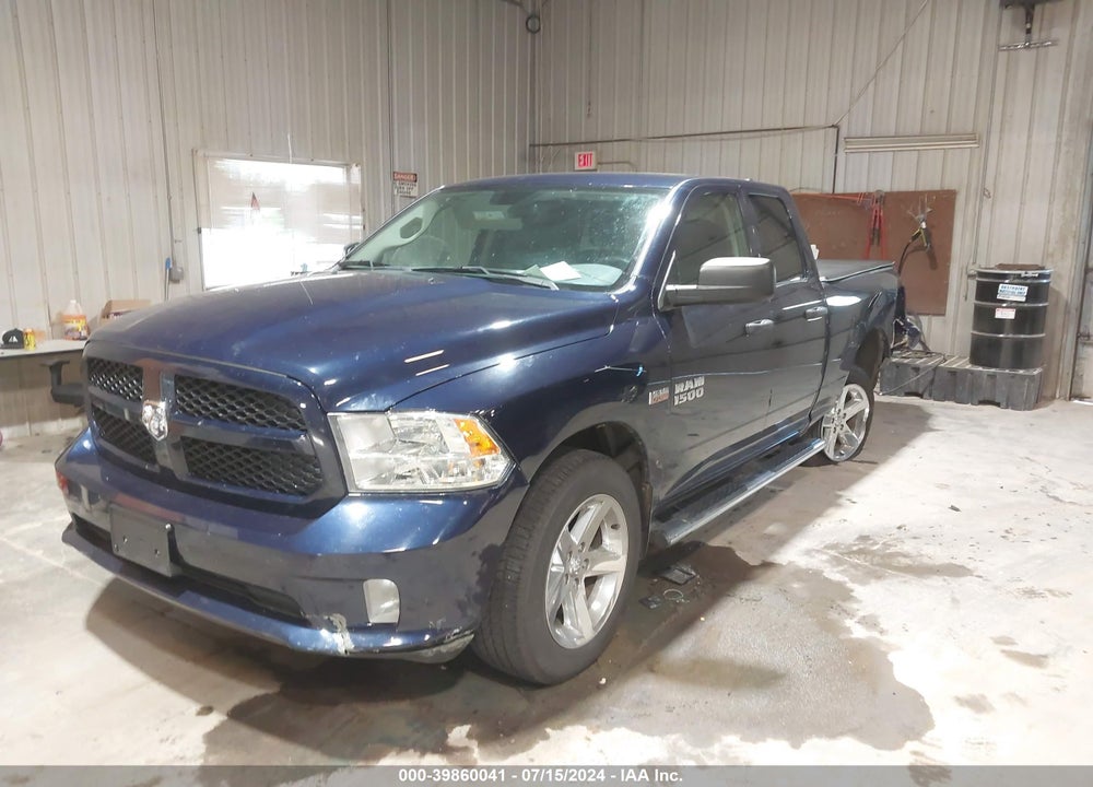 2017 RAM 1500 EXPRESS QUAD CAB 4X4 6'4 BOX VIN: 1C6RR7FT6HS588081