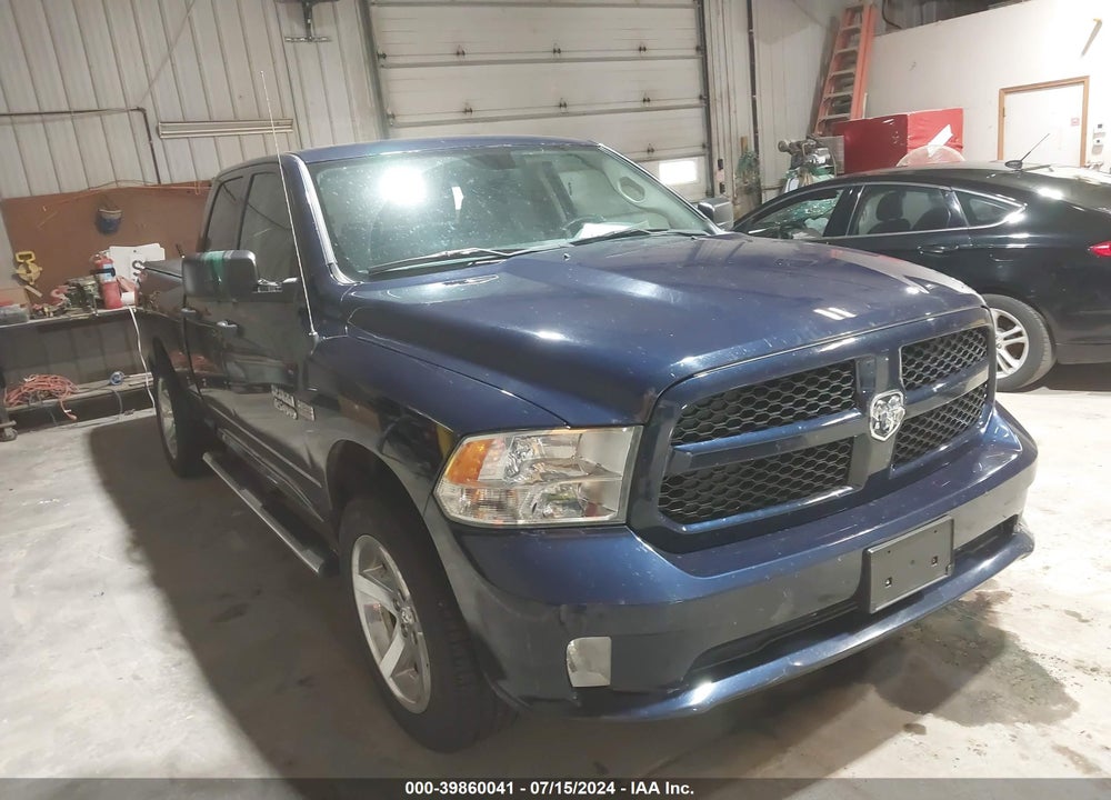 2017 RAM 1500 EXPRESS QUAD CAB 4X4 6'4 BOX VIN: 1C6RR7FT6HS588081
