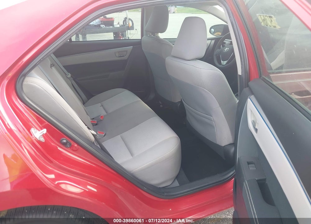 2015 TOYOTA COROLLA LE VIN: 2T1BURHE4FC341689
