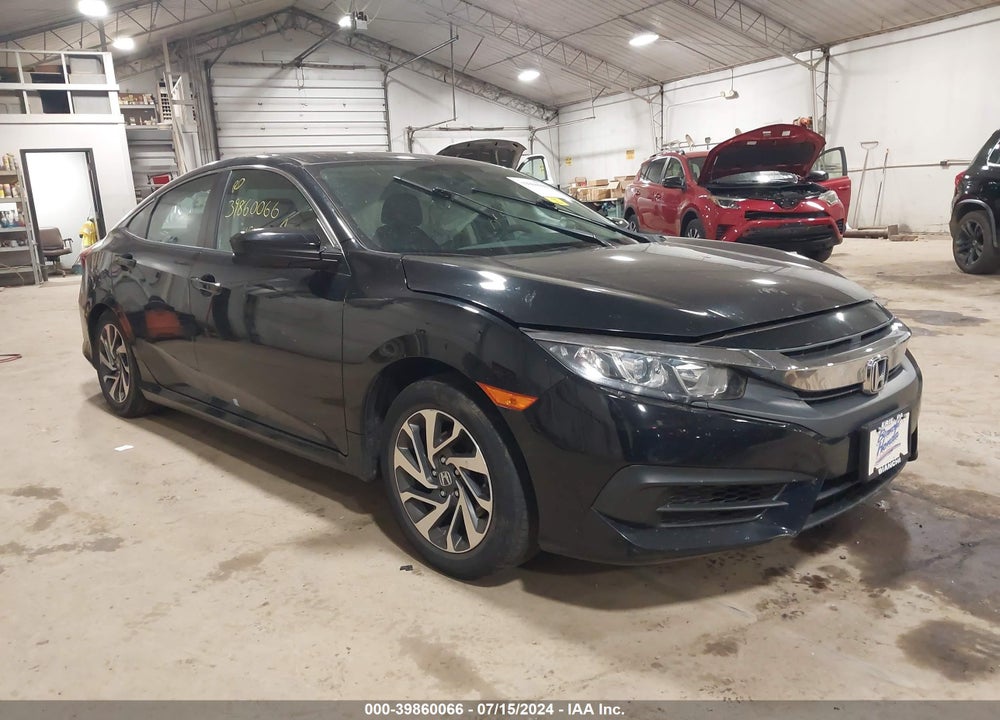2018 HONDA CIVIC EX VIN: 19XFC2F71JE200928