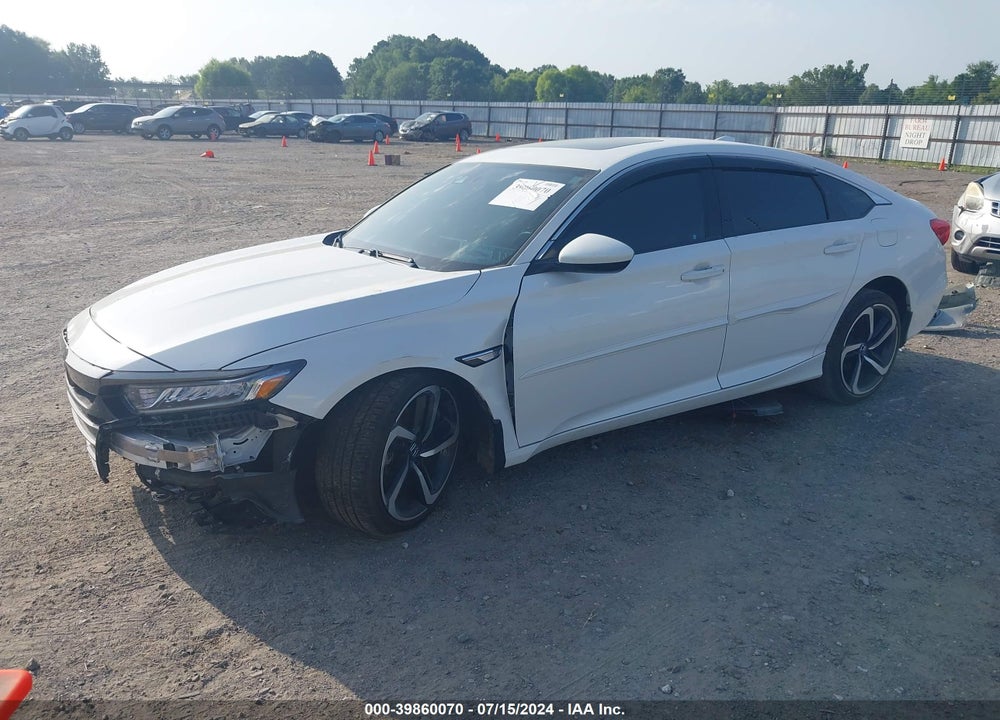 2020 HONDA ACCORD SPORT 2.0T VIN: 1HGCV2F30LA020471
