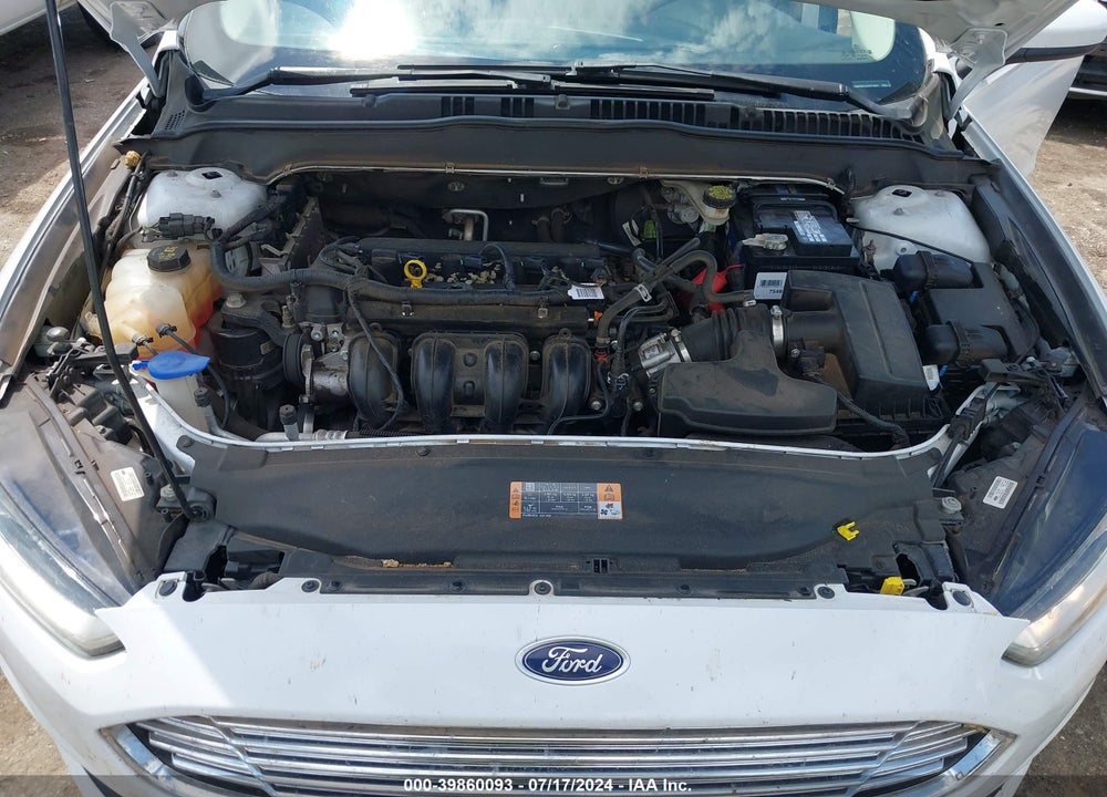 2016 FORD FUSION S VIN: 3FA6P0G72GR279847