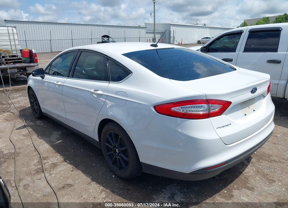 2016 FORD FUSION S VIN: 3FA6P0G72GR279847