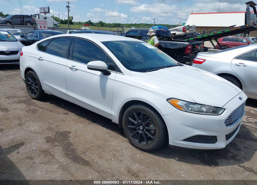 2016 FORD FUSION S VIN: 3FA6P0G72GR279847