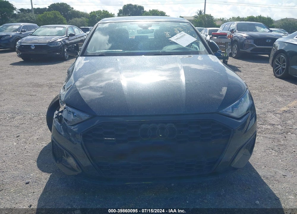 2022 AUDI A3 PREMIUM 40 TFSI QUATTRO S TRONIC VIN: WAUGUDGY1NA063855