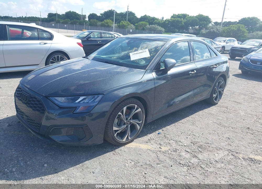 2022 AUDI A3 PREMIUM 40 TFSI QUATTRO S TRONIC VIN: WAUGUDGY1NA063855