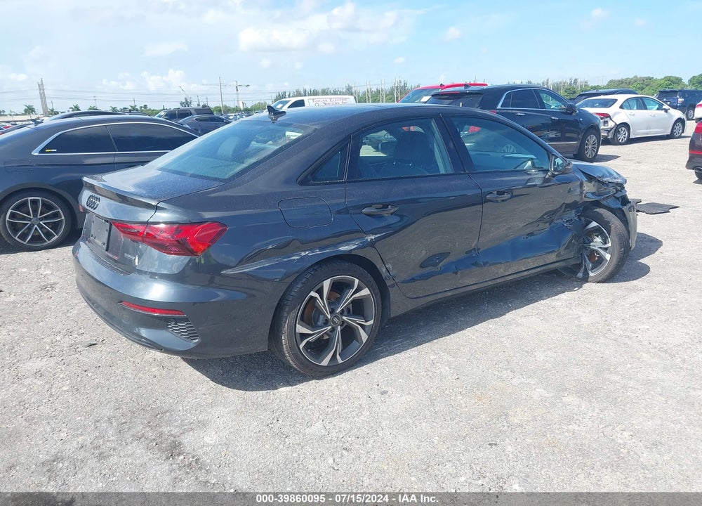 2022 AUDI A3 PREMIUM 40 TFSI QUATTRO S TRONIC VIN: WAUGUDGY1NA063855