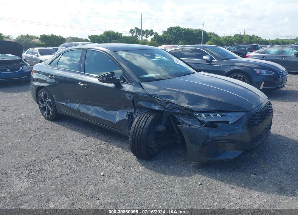 2022 AUDI A3 PREMIUM 40 TFSI QUATTRO S TRONIC VIN: WAUGUDGY1NA063855