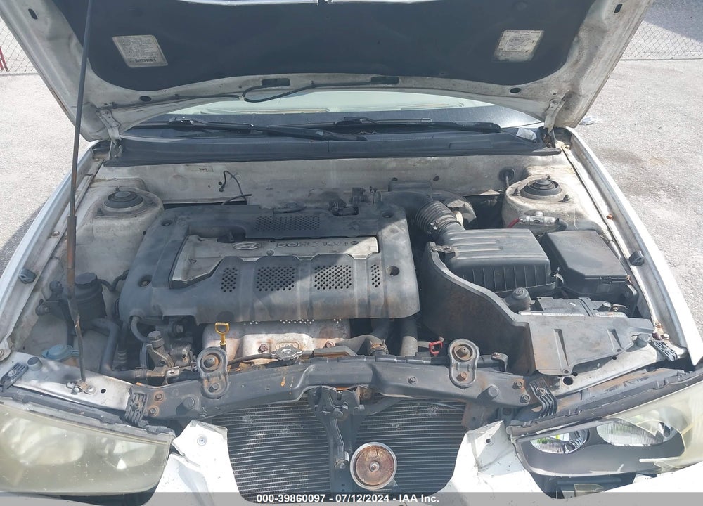 2001 HYUNDAI ELANTRA GLS VIN: KMHDN45D41U035085