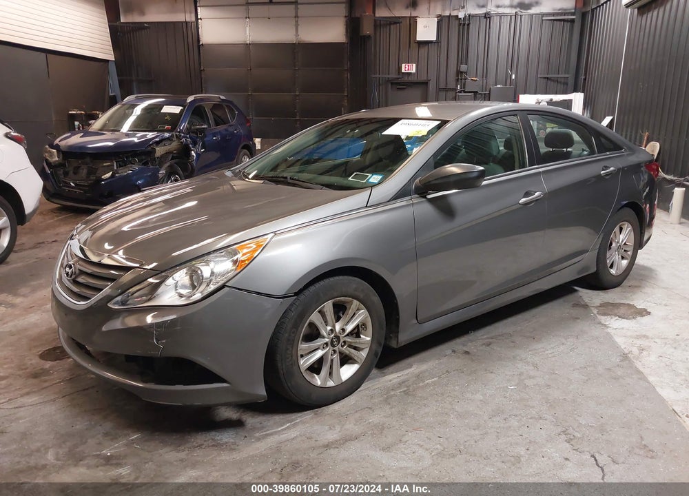 2014 HYUNDAI SONATA GLS VIN: 5NPEB4ACXEH859915
