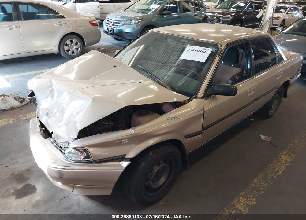 1991 TOYOTA CAMRY DLX VIN: JT2SV21E1M3458627