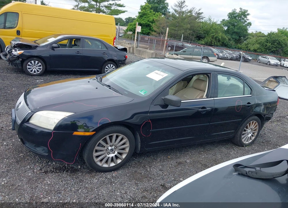 2006 MERCURY MILAN V6 PREMIER VIN: 3MEHM08106R663421
