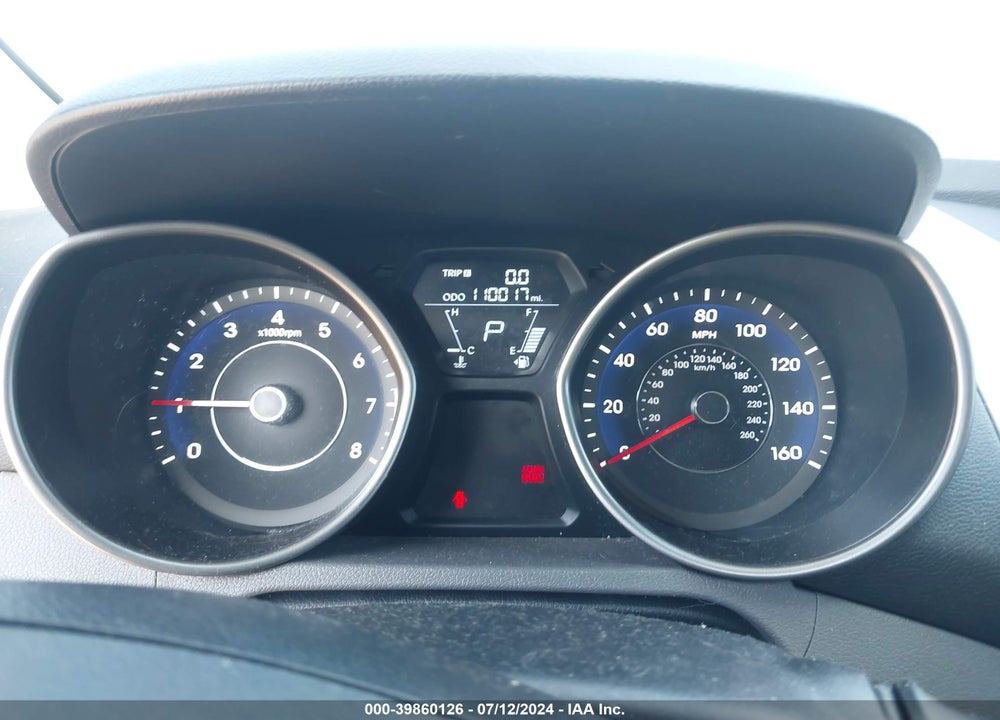2012 HYUNDAI ELANTRA GLS VIN: 5NPDH4AE0CH082668
