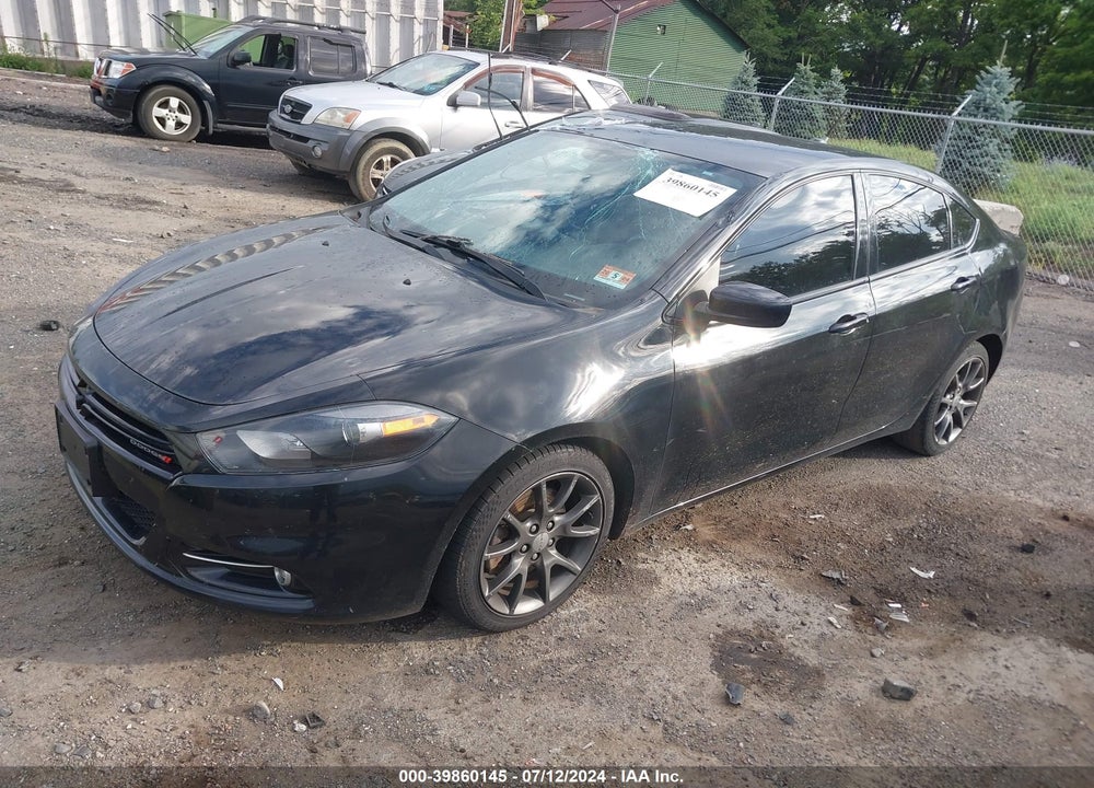 2013 DODGE DART SXT VIN: 1C3CDFBA2DD310812