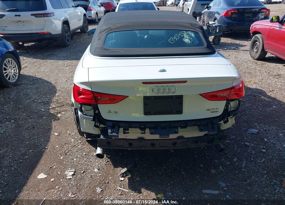 2015 AUDI A3 2.0T PREMIUM VIN: WAU7FLFF9F1030303