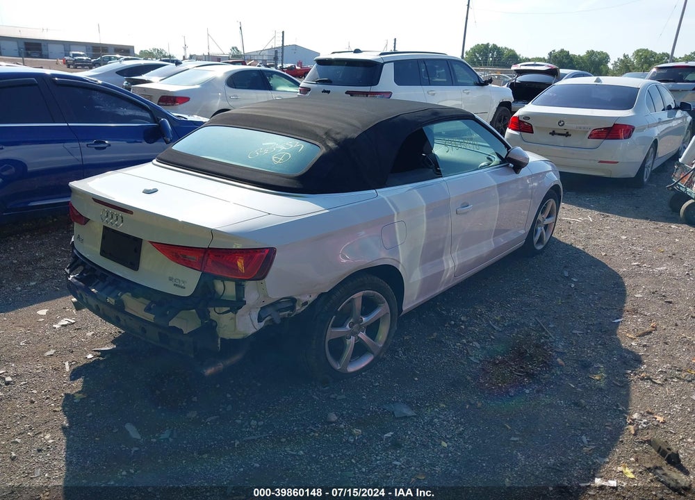2015 AUDI A3 2.0T PREMIUM VIN: WAU7FLFF9F1030303