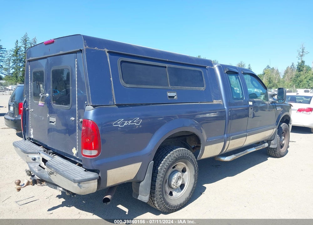 2006 FORD F-250 VIN: 1FTSX21536EB86929