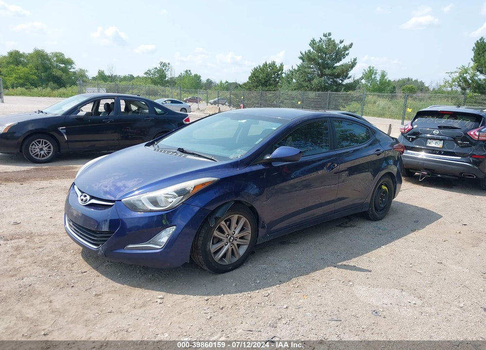 2014 HYUNDAI ELANTRA SE VIN: 5NPDH4AE4EH528579