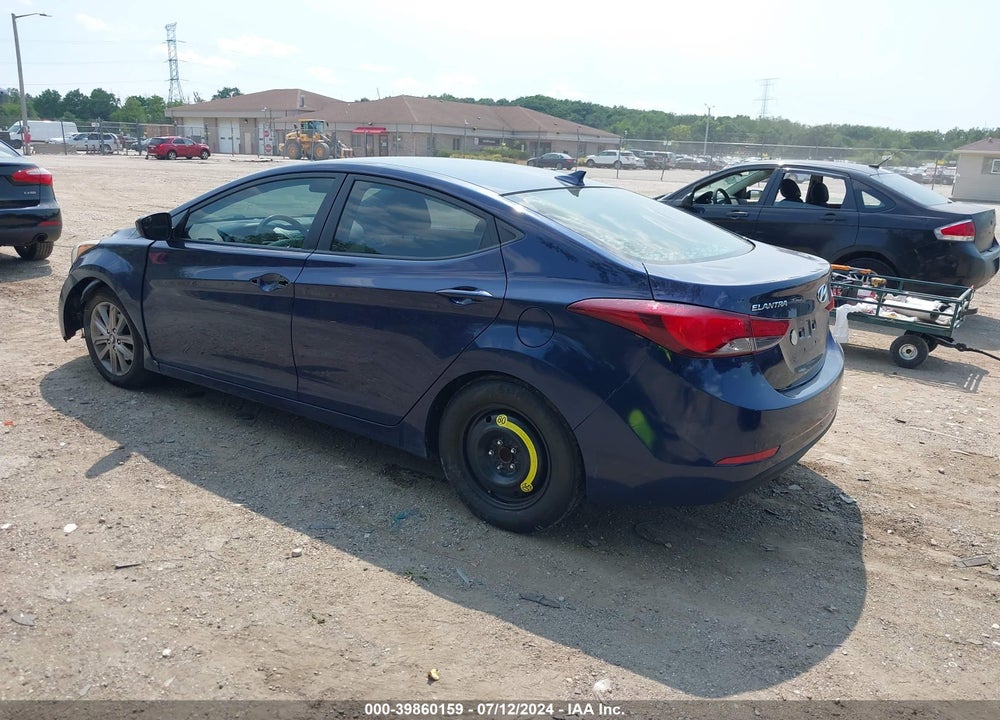 2014 HYUNDAI ELANTRA SE VIN: 5NPDH4AE4EH528579