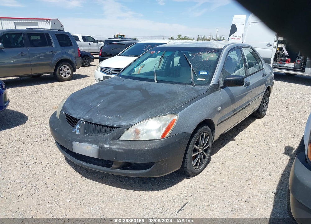 2004 MITSUBISHI LANCER ES VIN: JA3AJ26E94U043474
