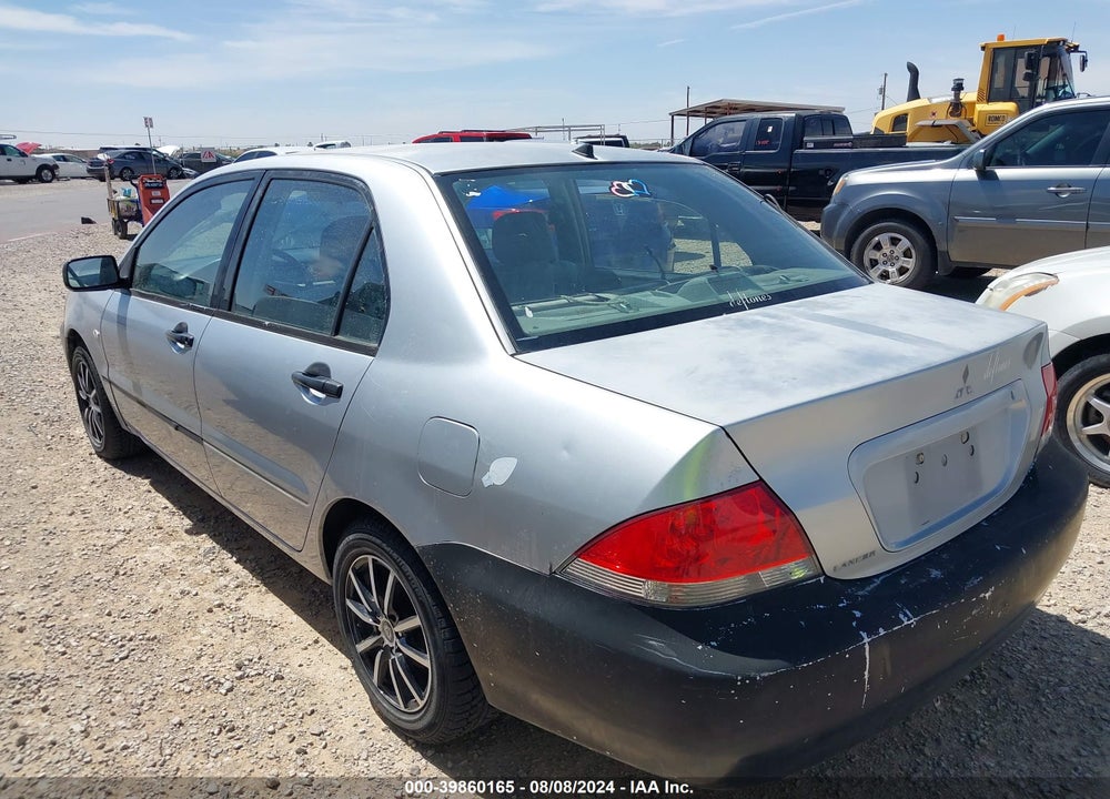 2004 MITSUBISHI LANCER ES VIN: JA3AJ26E94U043474
