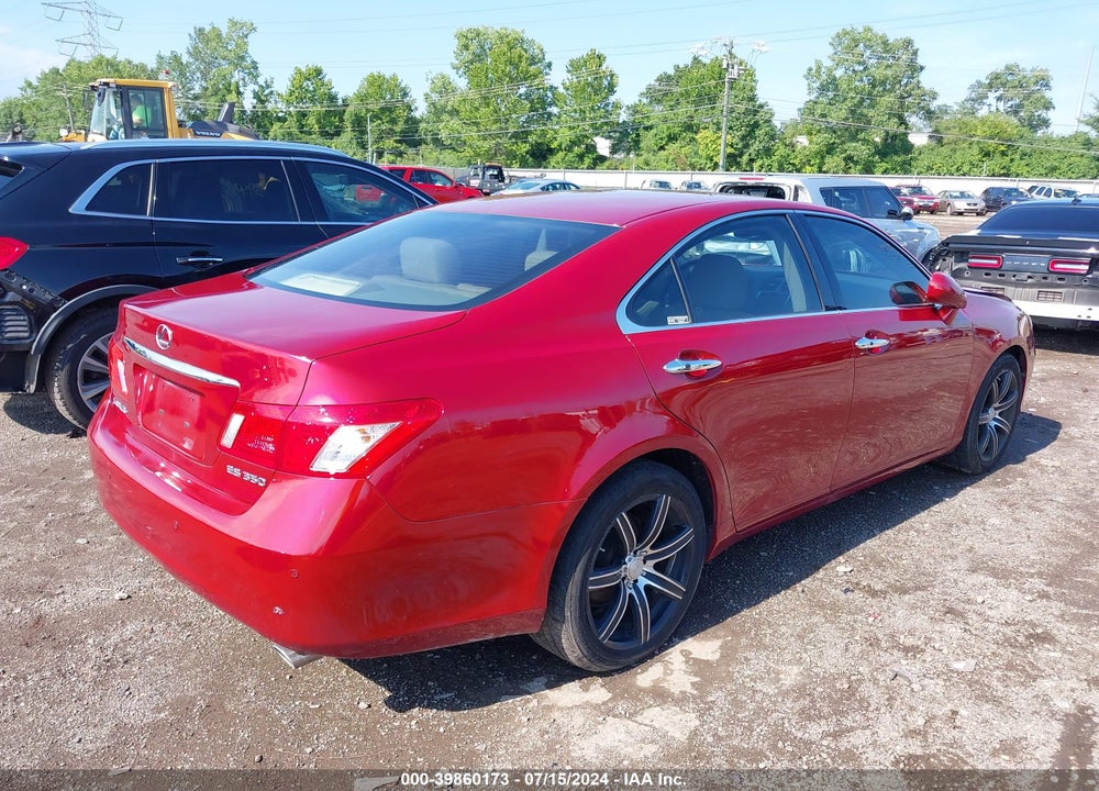 2009 LEXUS ES 350 VIN: JTHBJ46G292317537