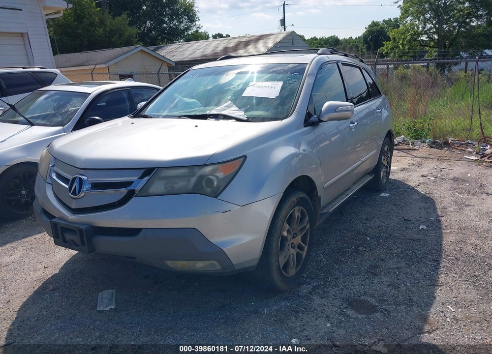 2008 ACURA MDX TECHNOLOGY PACKAGE VIN: 2HNYD28388H517906
