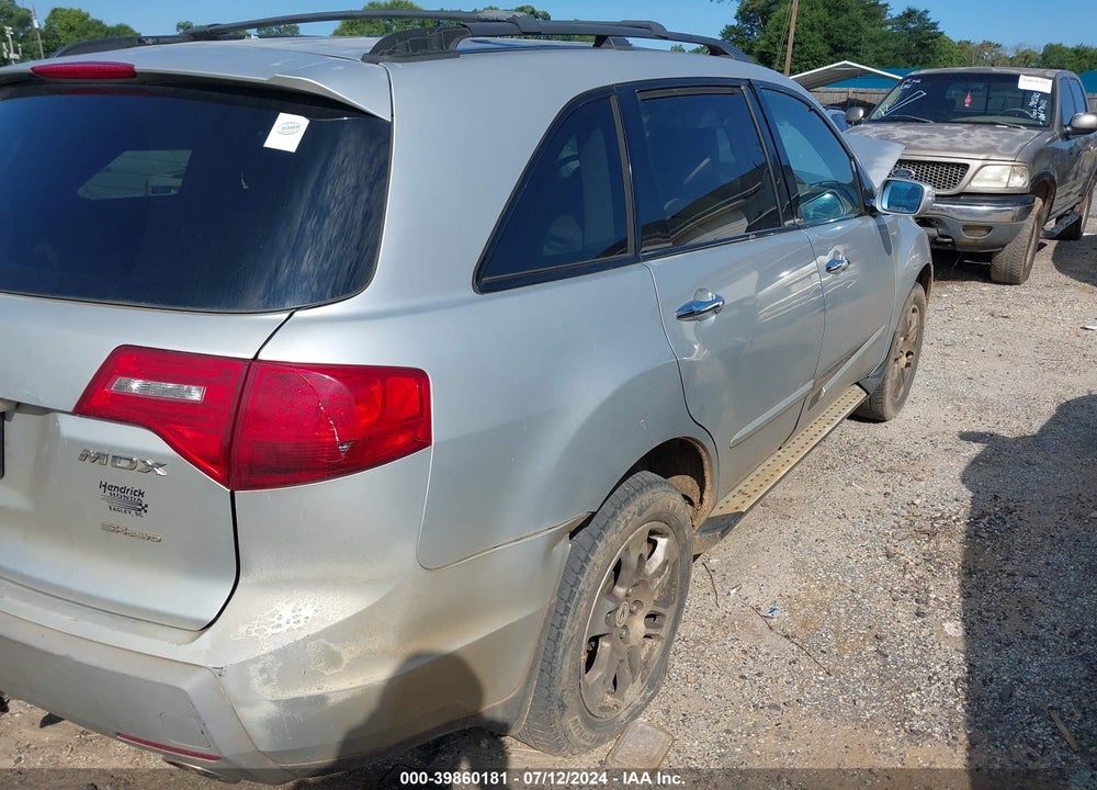 2008 ACURA MDX TECHNOLOGY PACKAGE VIN: 2HNYD28388H517906