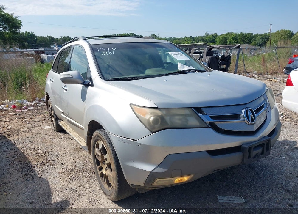 2008 ACURA MDX TECHNOLOGY PACKAGE VIN: 2HNYD28388H517906