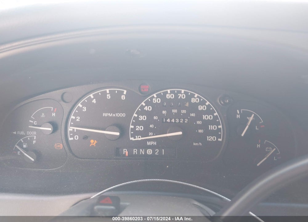 2001 FORD EXPLORER EDDIE BAUER VIN: 1FMZU74E71ZA63406