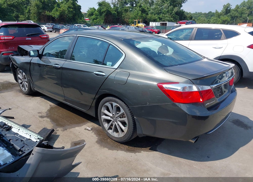 2015 HONDA ACCORD SPORT VIN: 1HGCR2F50FA117003