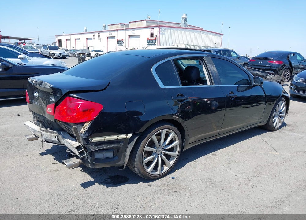 2007 INFINITI G35 JOURNEY VIN: JNKBV61E47M717736