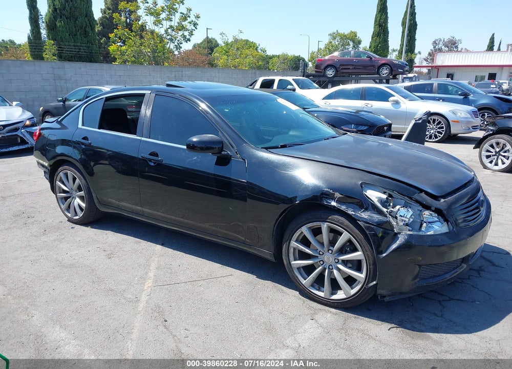 2007 INFINITI G35 JOURNEY VIN: JNKBV61E47M717736