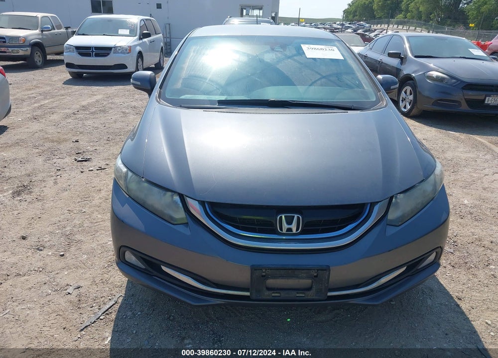 2013 HONDA CIVIC HYBRID VIN: 19XFB4F39DE000623