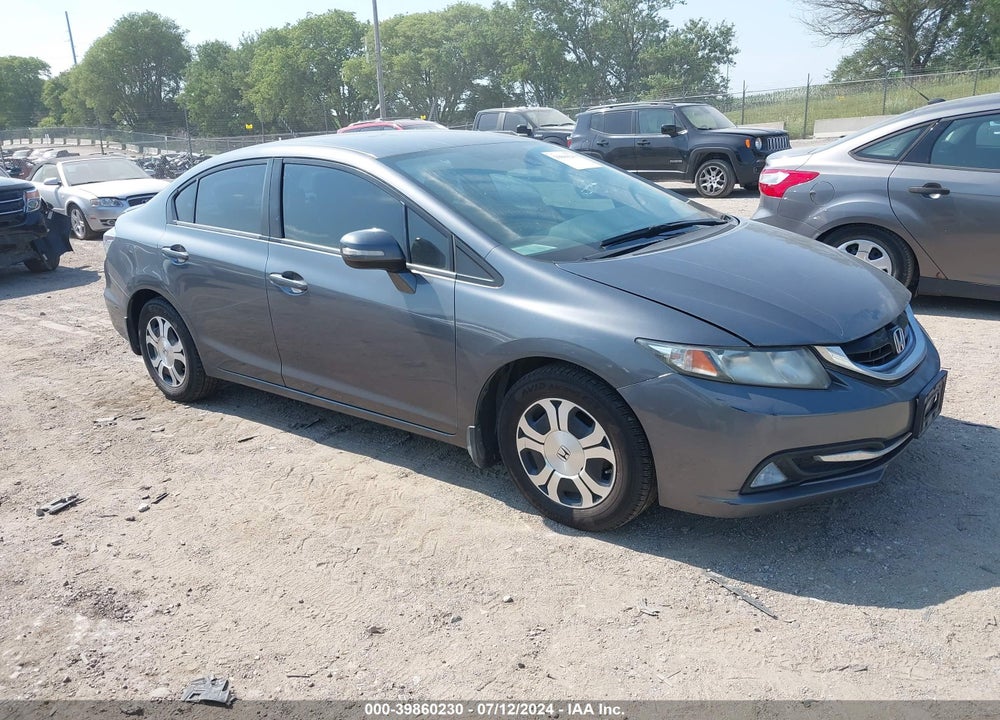 2013 HONDA CIVIC HYBRID VIN: 19XFB4F39DE000623